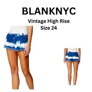 BLANKNYC Denim Tie Dye Cuttoff Shorts size 24